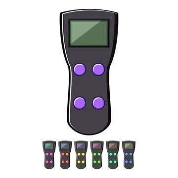 Engagement voting clicker cartoon vector graphic Stock Illustration