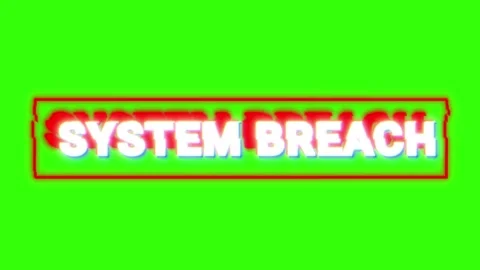 Engaging animation showcasing a system breach with vivid backgrounds and effects Stock Footage 300439335