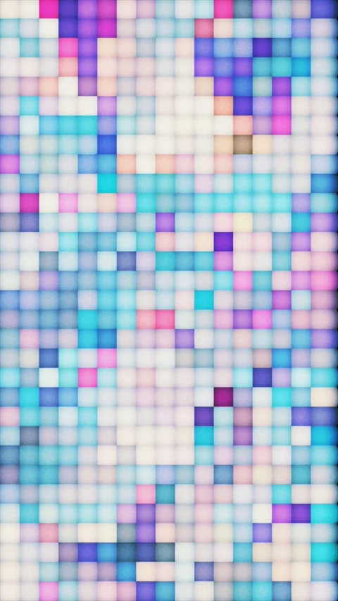 An engaging display of vibrant abstract square shapes and pastel light colors Stock Footage 315510040