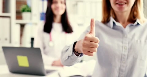 Engaging in Positive and Constructive Interactions within a Healthcare Setting Video stock 297269461