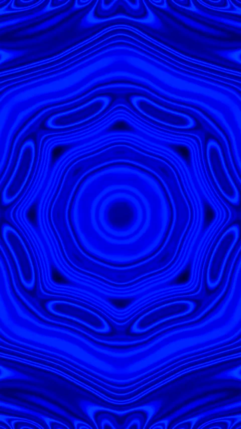 Engaging seamless tunnel video loop screensaver in vibrant blue hues create.. Stock Footage 321264661