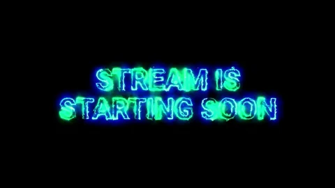 Engaging 'Stream Starting Soon' 4K Video for Live Streams, Business, and Work Stock-Footage 297960797