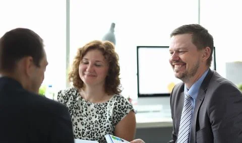 Engaging teamwork creates innovative solutions during a collaborative meeting at Stock Photos