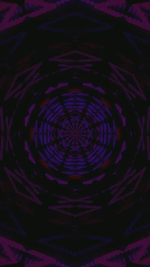 Engaging tunnel video loop creates a captivating visual experience with sea.. Stock Footage 321573862