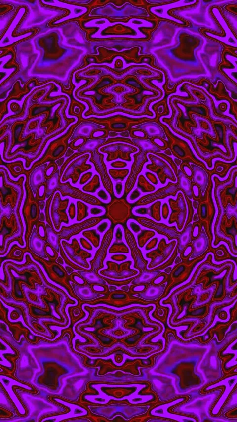Engaging tunnel video vj loop screensaver with vibrant colors and dynamic p.. Stock Footage 321575568
