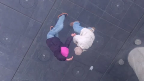 Engaging video highlights a couples connection on a tiled floor Stock-Footage 316499551