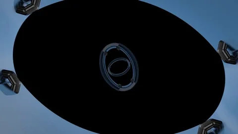 Engine Abstract Portal Tunel Stock Footage 83806752
