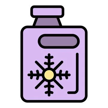 Engine antifreeze icon vector flat Stock Illustration