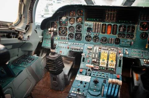 Engine bomber-bomber with variable sweep wing, museum exhibit Poltava Ukraine Stock-Fotos