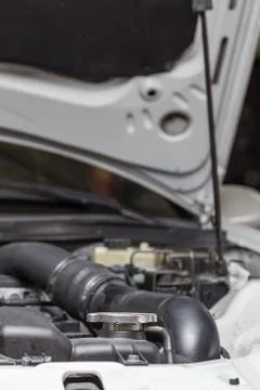 Engine car repair Stock Photos