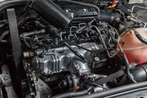 Engine car repair Stock Photos