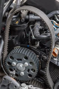 Engine car repair Stock Photos