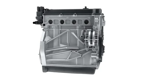 Engine car. seamless loop Stock Footage 80112959