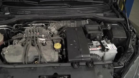 Engine compartment Stock Footage 143828374
