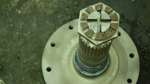 Engine Component Stock Footage 1094501