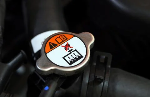 Engine coolant cap 写真素材
