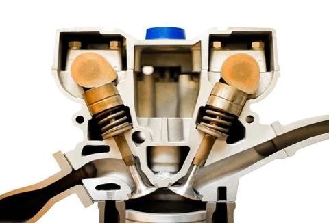 Engine cutaway Stock Photos