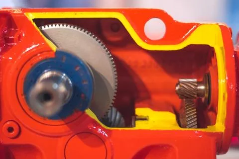 Engine details close-up Stock Photos