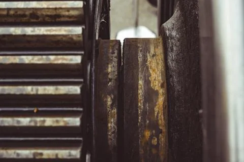 Engine details close-up Stock Photos