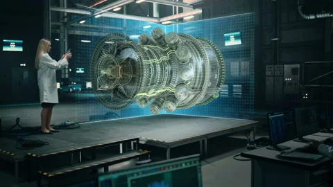 Electric Engine Animation Stock Footage ~ Royalty Free Stock Videos | Pond5