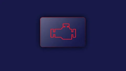 Engine Diagnostic Icon Stock Footage 336063339