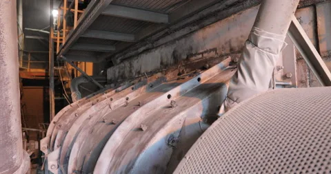 Engine in the factory. Stock Footage 169477909