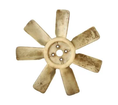 Engine fan blades Stock Photos