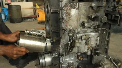 Engine Video stock 12181473