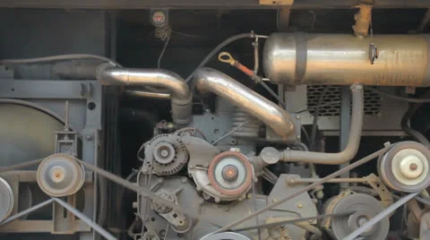 Engine Stock Footage 27208460