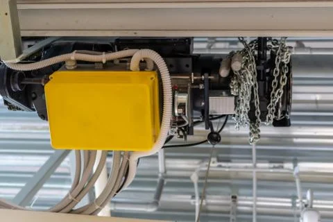 The engine on the gate Stock-Fotos