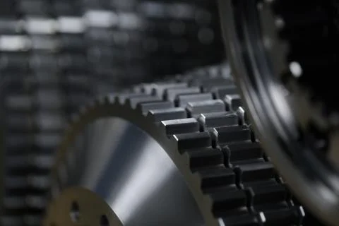 Engine gear wheels 写真素材