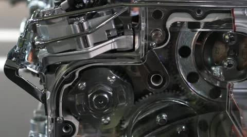 Engine gears Video stock 12388703