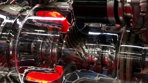 Engine of helicopter Stock Footage 51924818