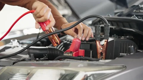 Engine in his repair shop Stock-Footage 183948933