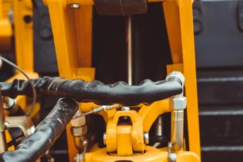 Engine hose details Stock Photos