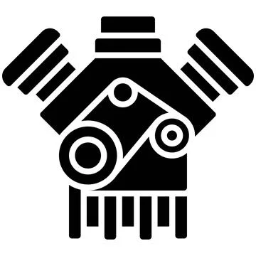 Engine icon, car accident and safety related vector illustration 스톡 일러스트