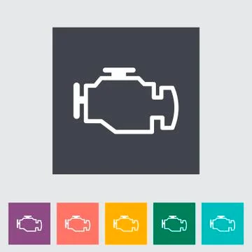 Engine Stock Illustration