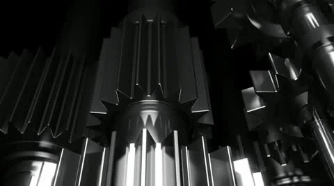 Engine interior Stock Footage 8848073