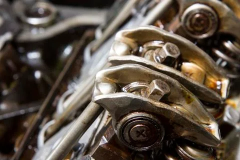 Engine internals Stock-Fotos