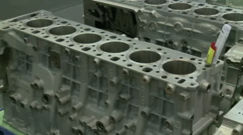 Engine manufac 10.mp4 Stock Footage 8923988