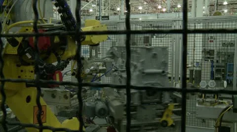 Engine manufacturing Stock Footage 8923931