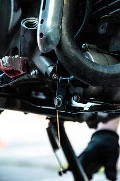 Engine motorcycle 写真素材