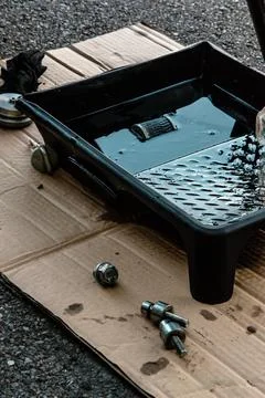 Engine motorcycle Stock Photos