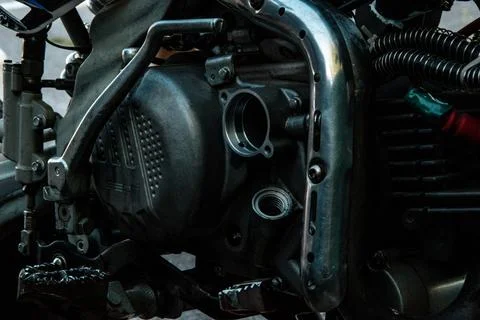 Engine motorcycle 写真素材