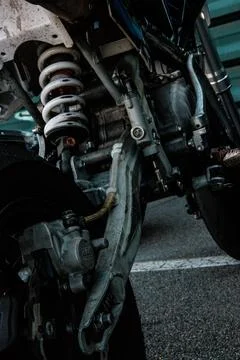 Engine motorcycle Stock Photos