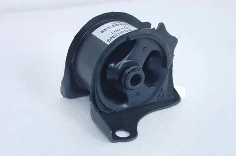 Engine mount and auto part concept - Set of engine and transmission gear mo.. Stock Photos