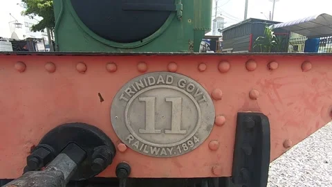 Engine No. 11, a preserved Kitson 4-4-0T steam locomotive from 1894 Stock Footage 339597970