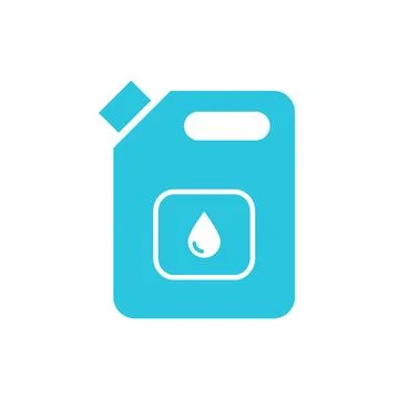 Engine oil. From blue icon set. Stock Illustration