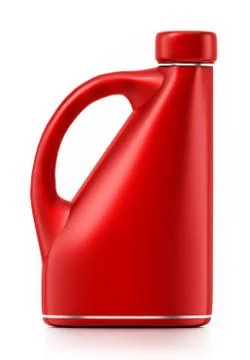 Engine oil container isolated on white background. 3D illustration Stock Illustration