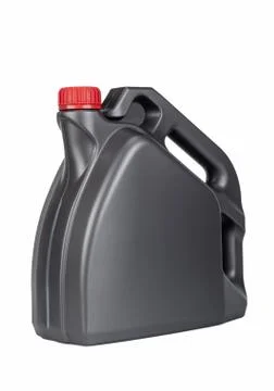 Engine oil in container Foto stock